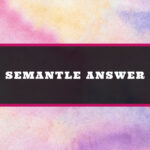 Semantle Answer Today (637) October 28 2023