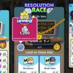 All Monopoly GO Resolution Race Rewards List