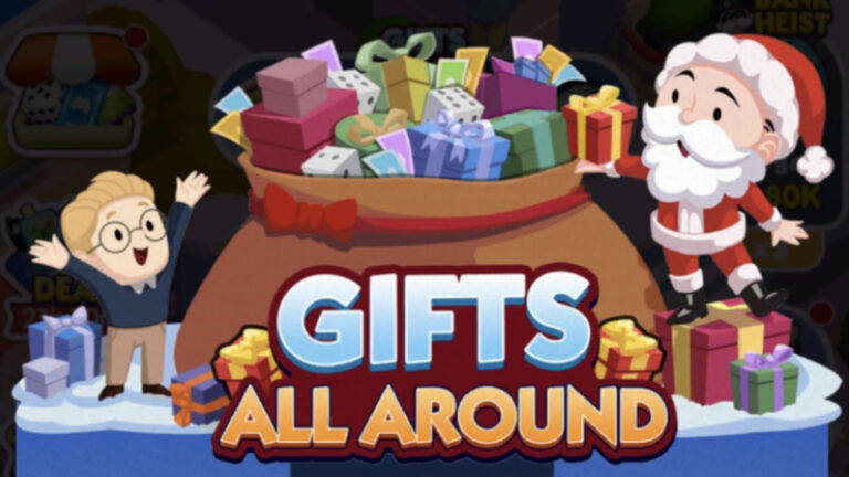 All the Monopoly Go Gifts All Around rewards and milestones