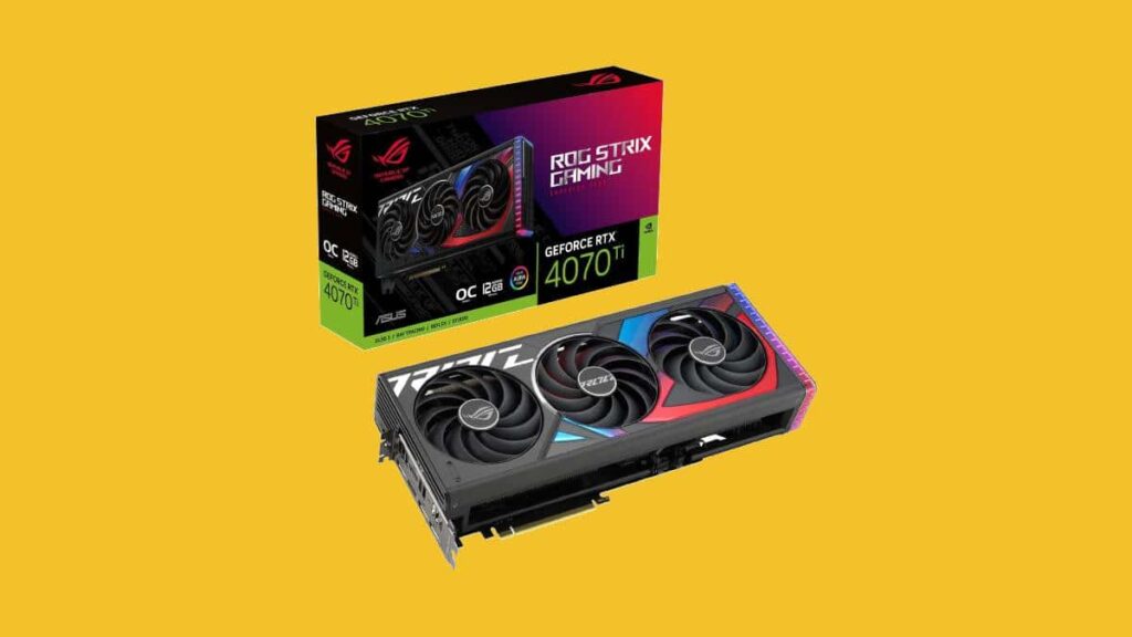 Amazon deal sees ASUS RTX 4070 Ti OC edition GPU take a pre Christmas price plunge