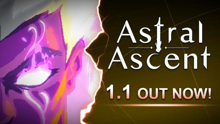 Astral Ascent update out now (version 1.1.0), patch notes