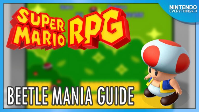 Beetle Mania high score guide for Super Mario RPG