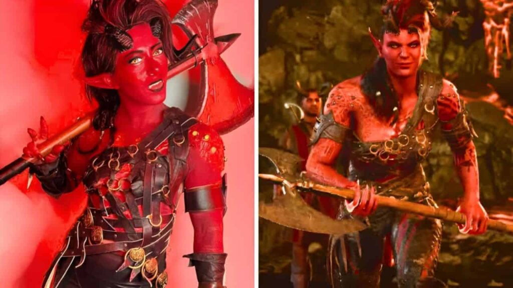 Bodybuilder’s finished Baldur’s Gate 3 Karlach cosplay is a devilish masterpiece