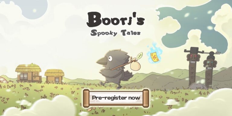 Boori’s Spooky Tales is an upcoming idle RPG about a crow that hunts ghosts