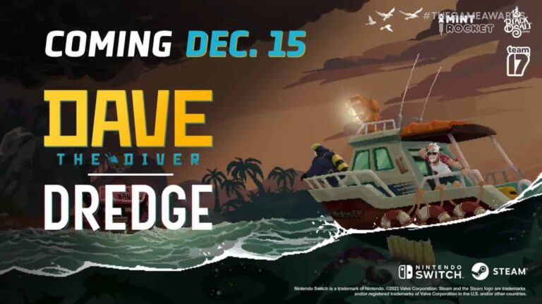 Dave the Diver x Dredge collaboration announced at The Game Awards 2023