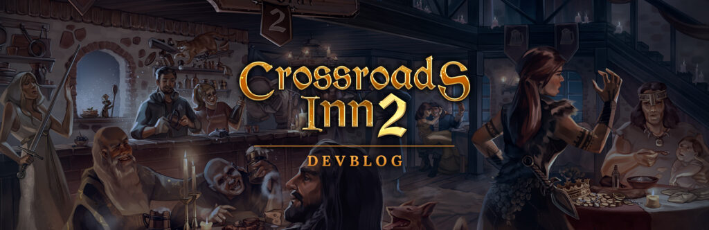 Devblog #1: UI and UX news – Crossroads Inn 2