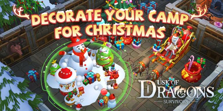 Dusk of Dragons: Survivors is celebrating Christmas with a host of in-game events and giveaways