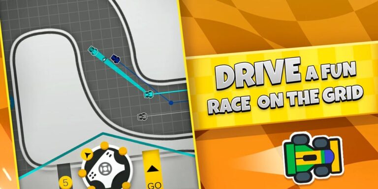 GPixel lets you race cars on a simulated piece of paper, out now on iOS and Android