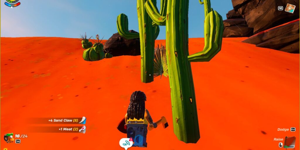 How to Break Cactus in LEGO Fortnite