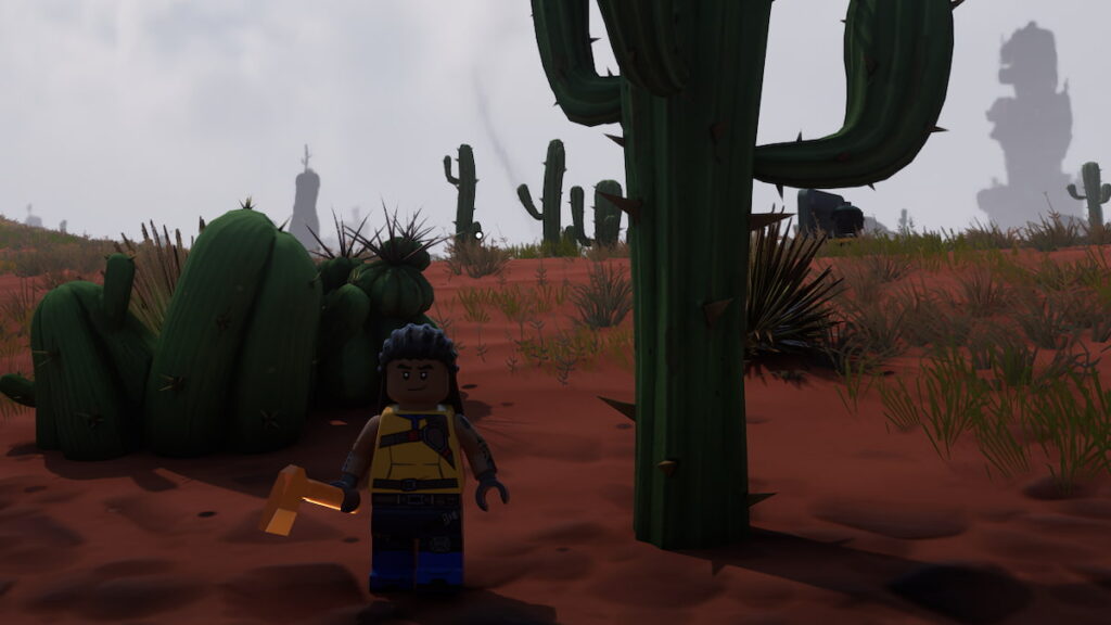 How to find Cactuses in LEGO Fortnite