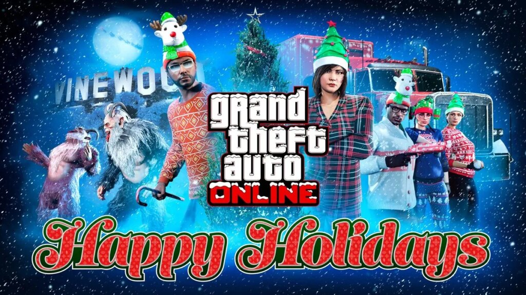 How to find the Happy Holidays Hauler in GTA Online to unlock festive sweaters