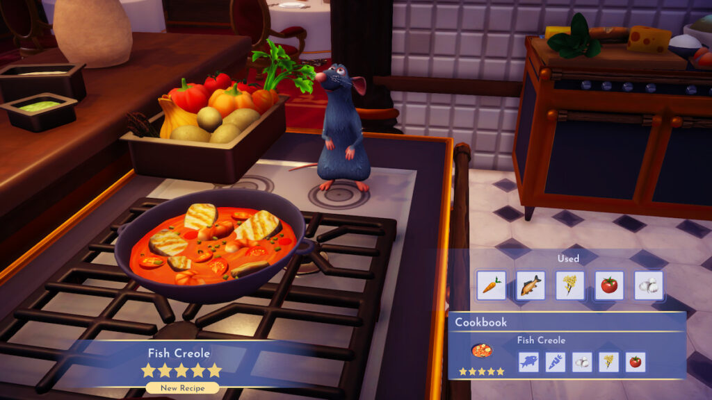 How to make Fish Creole in Disney Dreamlight Valley