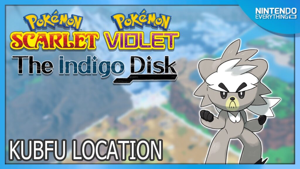 Kubfu location guide in Pokemon Scarlet and Violet The Indigo Disk