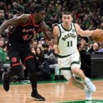 Late rally by Raptors falls short as Celtics remain unbeaten at home