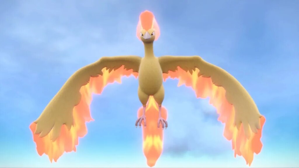 Location to unlock Moltres in Pokémon Scarlet and Violet The Indigo Disk