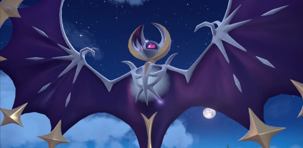 Lunala Location in Pokemon Scarlet and Violet