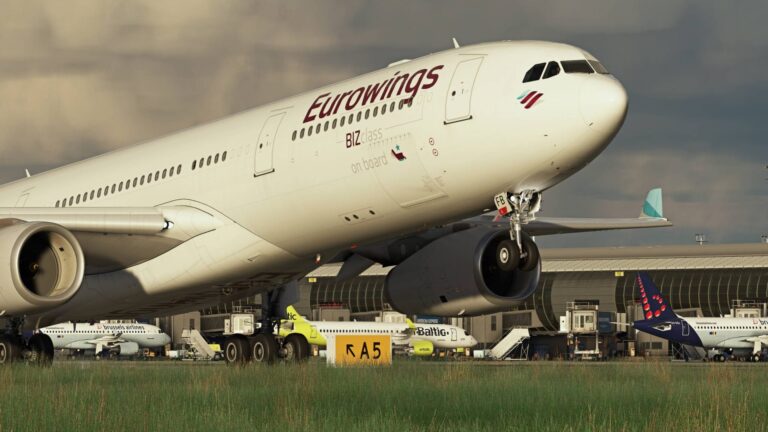 Microsoft Flight Simulator Airbus A330 and Oslo Gardermoen Airport Shine in New Screenshots