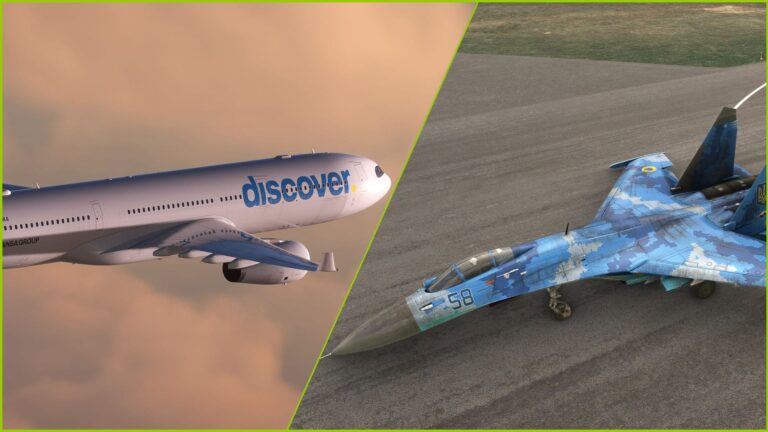 Microsoft Flight Simulator Airbus A330 and Su-27 Flanker Showcased in New Screenshots