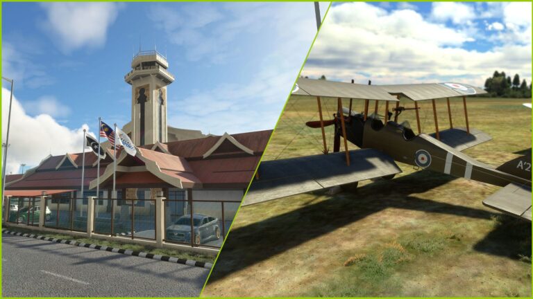 Microsoft Flight Simulator Kuala Terengganu and Stow Maries Airports Released