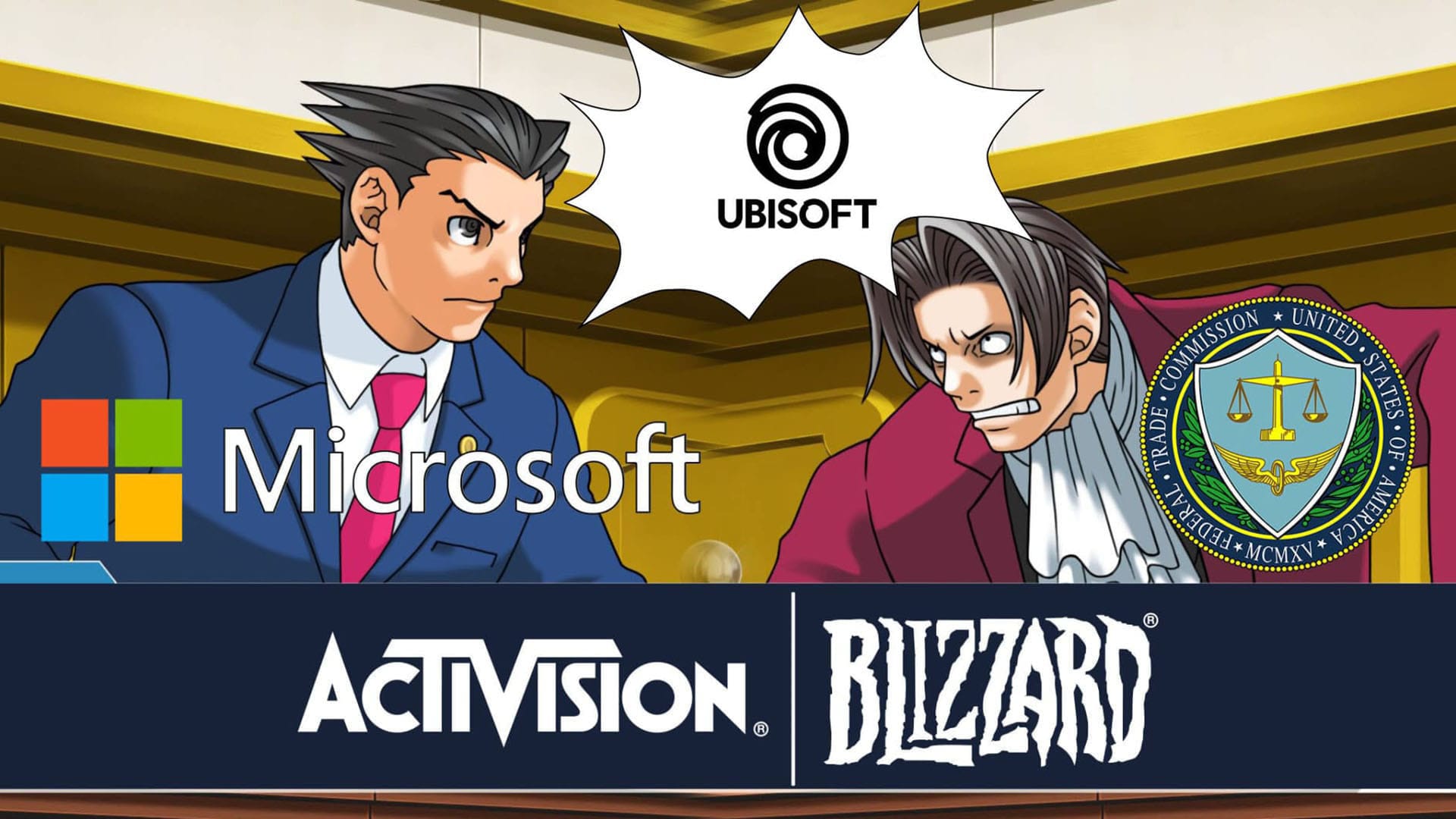 Microsoft and FTC Are Fighting Over Ubisoft Deal Investigation in Activision Acquisition Case