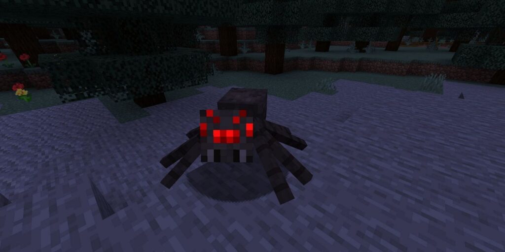 Minecraft’s New Size Attributed Makes Spiders More Horrifying Than Ever