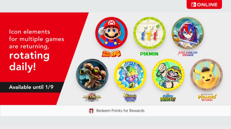 Nintendo Switch Online 2023 icons getting limited-time reruns