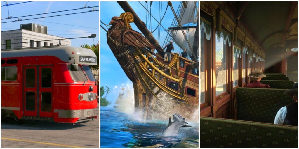 Open World Games That Feature Realistic Transport Systems