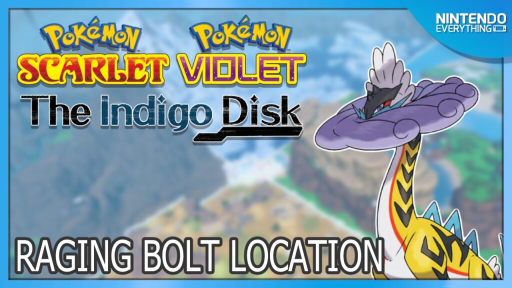 Raging Bolt location in Pokemon Scarlet and Violet