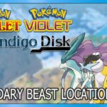 Raikou, Entei, and Suicune locations in The Indigo Disk