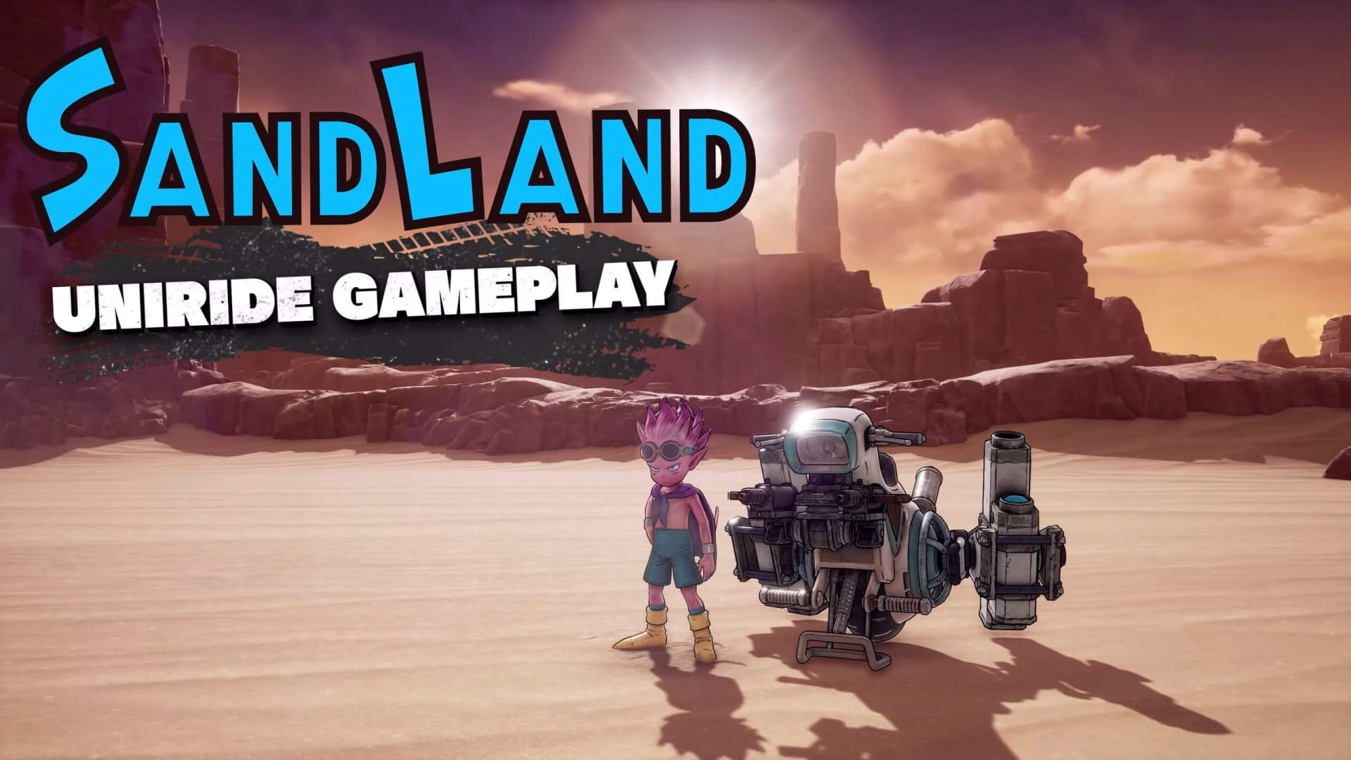 Sand Land Uniride Gameplay Trailer Shows Off Awesome Vehicular Combat