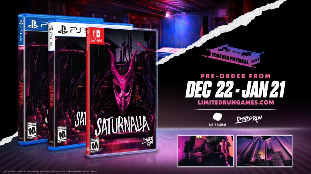 Saturnalia receiving physical release on Switch