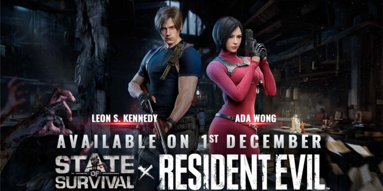 State of Survival welcomes Leon S. Kennedy and Ada Wong in latest Resident Evil collaboration event