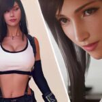 Stunning Final Fantasy 7 Tifa cosplay wows recreating famous idle animations