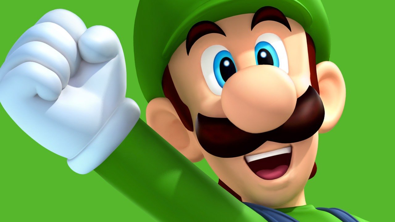 Super Mario 64 playable Luigi with multiplayer shown