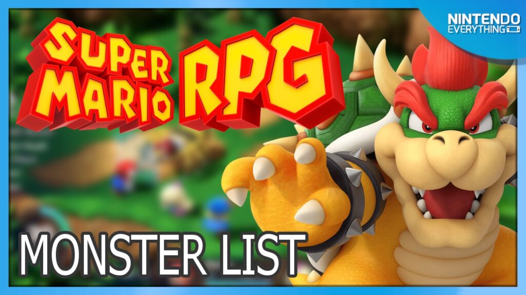 Super Mario RPG Monster List guide