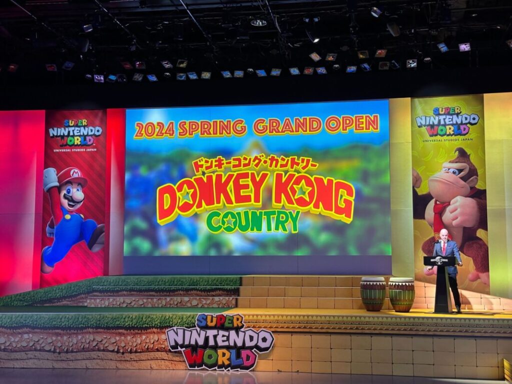 Super Nintendo World Japan expands with Donkey Kong Country in Spring 2024