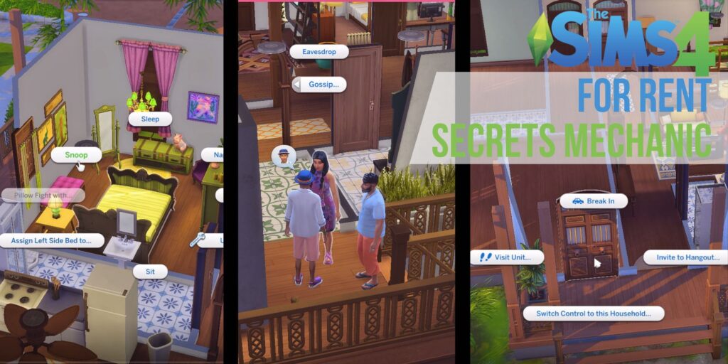 The Sims 4: For Rent: How to Discover Secrets?