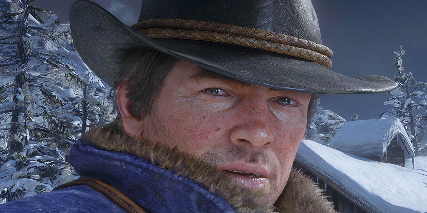 This Red Dead Redemption 2 Frozen Couple Glitch is Absolutely Terrifying