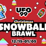 UFO99 tasks you with taking down evil snowmen to unlock Christmas-themed characters in its latest update