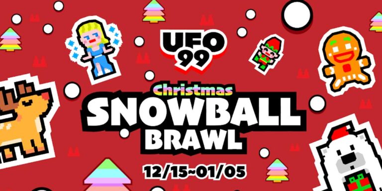 UFO99 tasks you with taking down evil snowmen to unlock Christmas-themed characters in its latest update