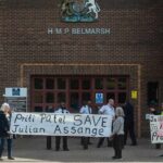 A Visit to Belmarsh Prison, Where Julian Assange Awaits His Final Appeal Against Extradition to the US