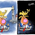 Cartoon: Disqualified Dinghy