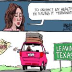 Cartoon: Mike Luckovich on leaving Texas