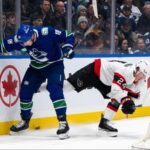 Ottawa Senators fall behind 5-0 in 6-3 loss to Vancouver Canucks