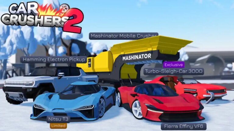 Roblox Car Crushers 2 codes (January 2024)