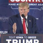 Trump reacts to SCOTUS Colorado hearing and Iowa shooting at rally