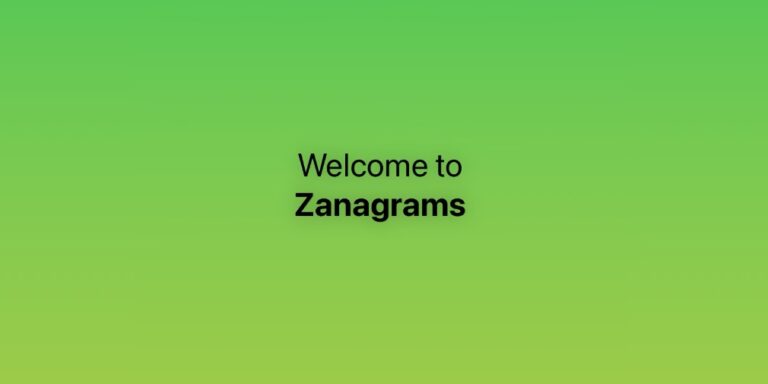 Zanagrams: The road to an accessibility triumph