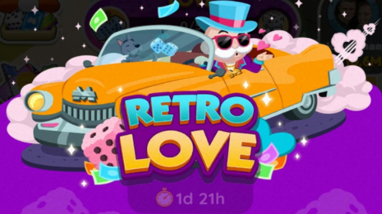 All Milestones & Rewards for Retro Love in Monopoly GO