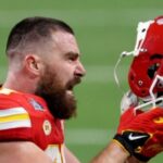 All the Best Travis Kelce Memes from Super Bowl LVIII