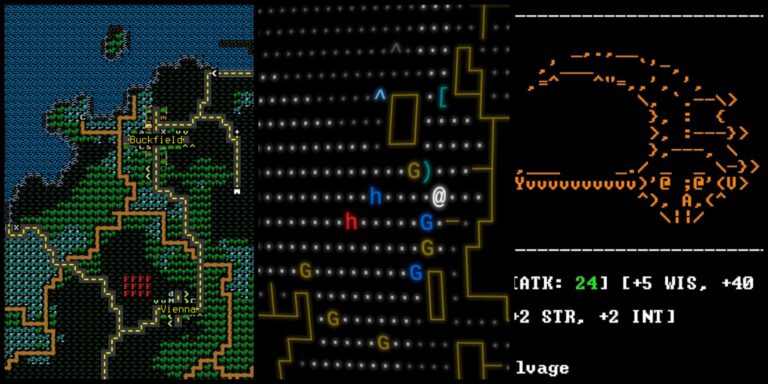 Best Roguelikes with ASCII Art